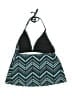 Mossimo Chevron-herringbone Teal Swimsuit Top Size M - photo 2