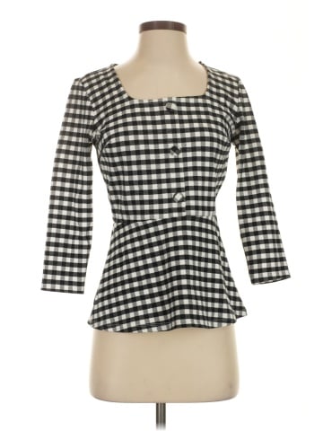 Curves 3/4 Sleeve Top (view 1)