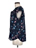 Daniel Rainn 100% Polyester Blue Short Sleeve Blouse Size M - photo 5