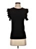 Elie Tahari Black Short Sleeve Top Size XS - photo 1