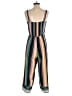 Speechless Stripes Green Jumpsuit Size S - photo 2