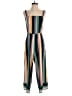 Speechless Stripes Green Jumpsuit Size S - photo 1