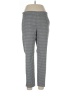 Max Mara Houndstooth Gray Casual Pants Size 10 - photo 1