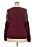 I.N. Studio Burgundy Pullover Sweater Size 2X - photo 2