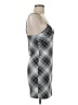 No Boundaries 100% Polyester Argyle Gray Cocktail Dress Size 7 - 9 - photo 4