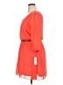 BCX 100% Polyester Solid Orange Casual Dress Size XL - photo 5