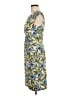 Connected Apparel Tropical Blue Cocktail Dress Size 8 (petite) - photo 5