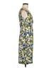Connected Apparel Tropical Blue Cocktail Dress Size 8 (petite) - photo 4