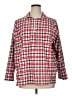 Lands' End 100% Polyester Plaid Red Fleece Size 1X - photo 1