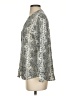 Soft Joie 100% Rayon Print Gray Long Sleeve Blouse Size XS - photo 5