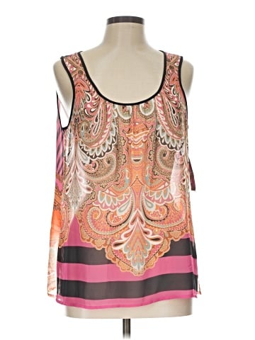 a.n.a. A New Approach Sleeveless Blouse (view 1)