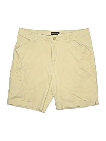 Lee Khaki Shorts (view 1)