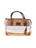Tignanello 100% Leather Color Block Brown Tan Satchel One size - photo 1