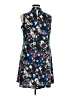 Relativity Print Blue Casual Dress Size 1X - photo 2