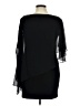 Xscape Color Block Solid Black Cocktail Dress Size 14 - photo 2