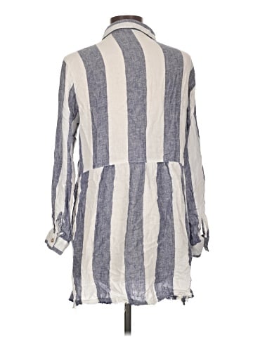 Blue Island 3/4 Sleeve Button-Down Shirt (view 2)