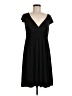 Laundry by Design Solid Black Casual Dress Size 6 - photo 1