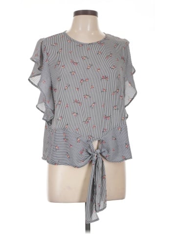 Monteau Short Sleeve Blouse (view 1)