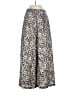 Lanhtropy 100% Linen Animal Print Silver Linen Pants Size S - photo 1