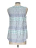Talbots Outlet Blue Sleeveless Blouse Size L - photo 2