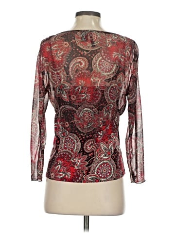 Saint Tropez West Long Sleeve Blouse (view 2)