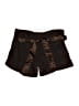 BCBGirls 100% Cotton Camo Brown Cargo Shorts Size 8 - photo 1