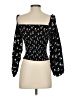 Unbranded 100% Viscose Black 3/4 Sleeve Blouse Size S - photo 2
