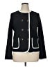 Lands' End 100% Cotton Black Blazer Size 16 - photo 1