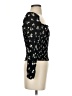 Unbranded 100% Viscose Black 3/4 Sleeve Blouse Size S - photo 4