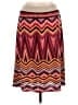 Cato Chevron-herringbone Red Casual Skirt Size M - photo 1