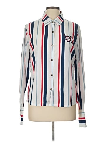 Polo Long Sleeve Blouse (view 1)
