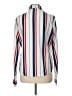 Polo 100% Polyester Stripes Ivory Long Sleeve Blouse Size 10 - photo 2