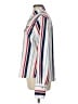Polo 100% Polyester Stripes Ivory Long Sleeve Blouse Size 10 - photo 5