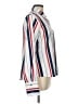 Polo 100% Polyester Stripes Ivory Long Sleeve Blouse Size 10 - photo 4
