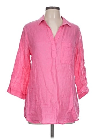 Bella Dahl 3/4 Sleeve Button-Down Shirt (view 1)