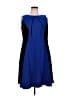 Alyx Color Block Blue Cocktail Dress Size 16 - photo 1