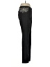 Tory Burch 100% Wool Chevron-herringbone Black Wool Pants Size 6 - photo 4