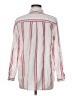 GOODTHREADS 100% Cotton Stripes Ivory Long Sleeve Button-Down Shirt Size M - photo 2