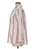 GOODTHREADS 100% Cotton Stripes Ivory Long Sleeve Button-Down Shirt Size M - photo 5