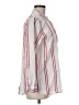GOODTHREADS 100% Cotton Stripes Ivory Long Sleeve Button-Down Shirt Size M - photo 4
