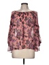Dina Be 100% Polyester Pink Long Sleeve Blouse Size M - photo 1