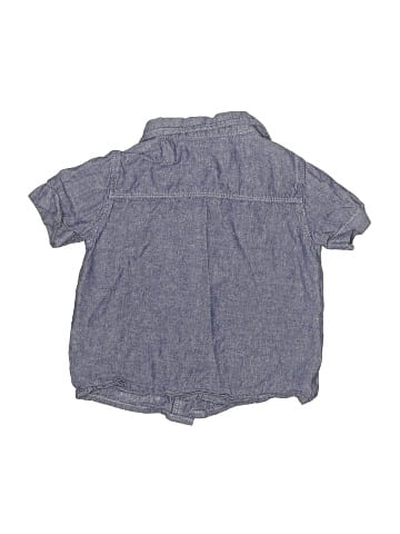 7 For All Mankind Short Sleeve Button-Down Shirt (view 2)
