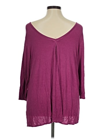 Boutique + 3/4 Sleeve T-Shirt (view 2)