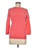 Talbots 100% Cashmere Solid Red Orange Cashmere Pullover Sweater Size M - photo 1