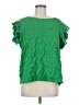 Shein Green Short Sleeve Blouse Size 8 - 10 - photo 1