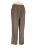 Sag Harbor Houndstooth Brown Casual Pants Size 14 - photo 1