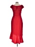 Xscape 100% Polyester Solid Red Cocktail Dress Size 10 - photo 2