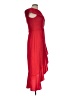Xscape 100% Polyester Solid Red Cocktail Dress Size 10 - photo 4
