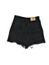 Zara Black Denim Shorts Size 2 - photo 2