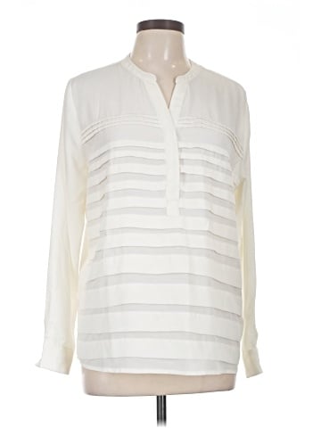Larry Levine Long Sleeve Blouse (view 1)